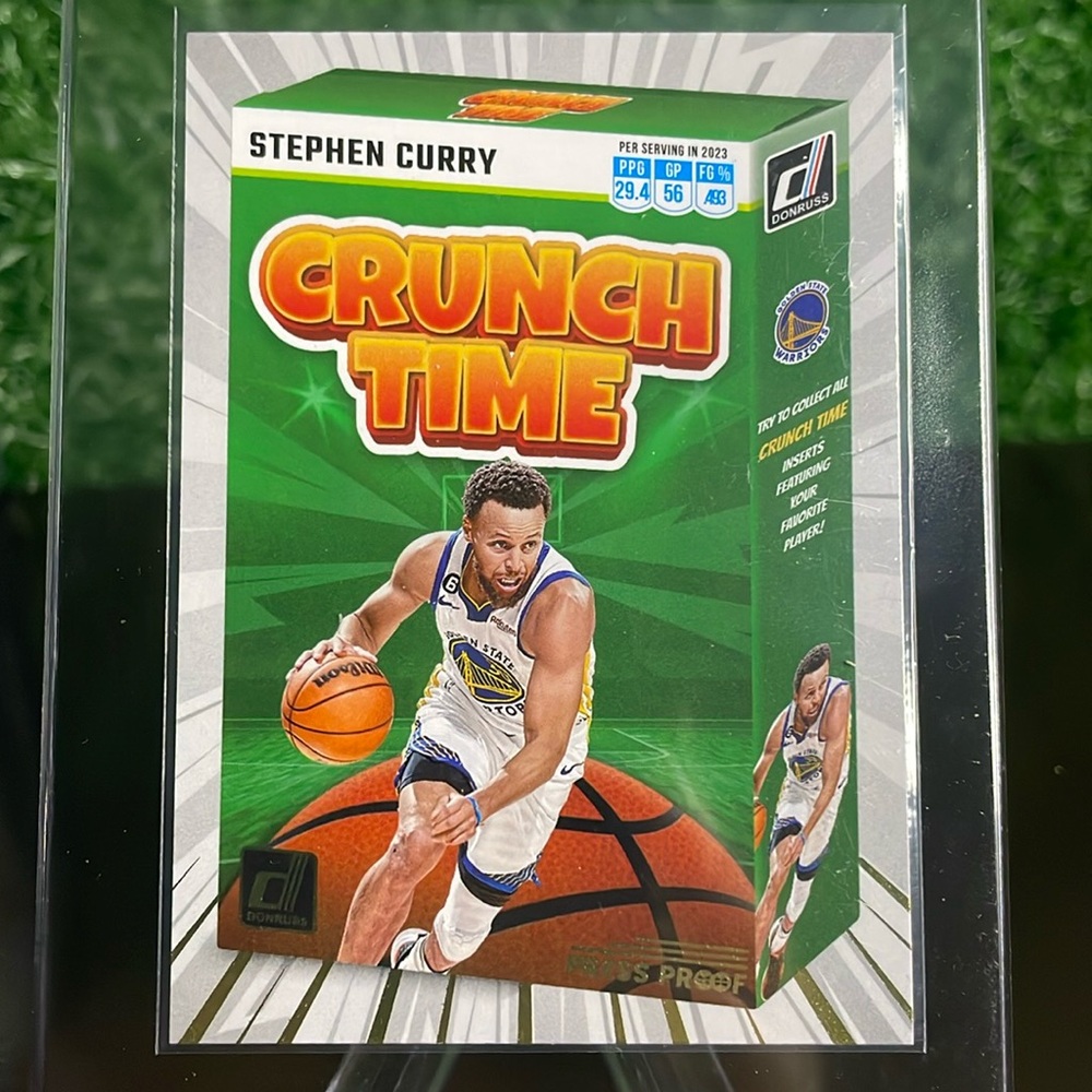 72. Panini CRUNCH TIME STEPHEN CURRY 🔥🏀🔥 2023-2024